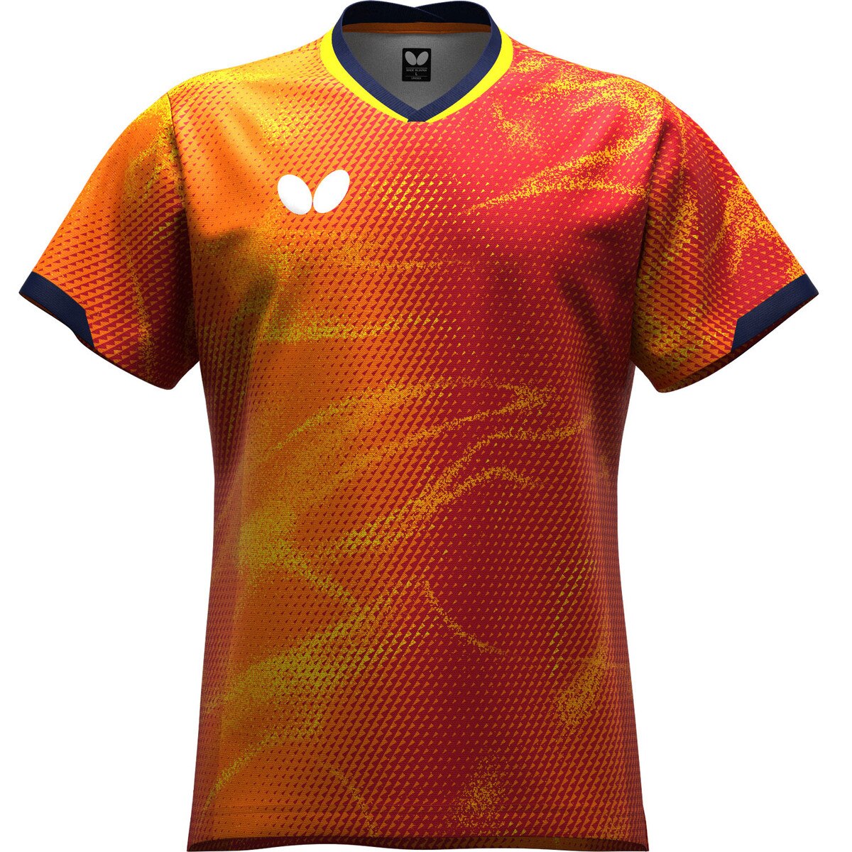 Butterfly Elistar 12 Shirt - Red - Front